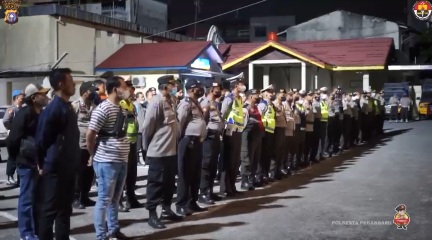 Polresta Pekanbaru Amankan 18 Sepeda Motor Tanpa Surat,Diduga Geng Motor