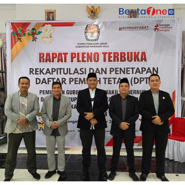 KPU Inhu Tetapkan DPT Pilkada 2024