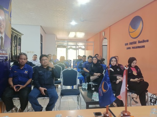 55 Kader DPD Partai NasDem Kota Pekanbaru Ikuti Apel Siaga di Jakarta