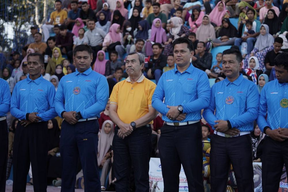 Resmikan Akademi Voli SPB, Gubri: Ide Kreatif Majukan Olahraga Voli di Riau