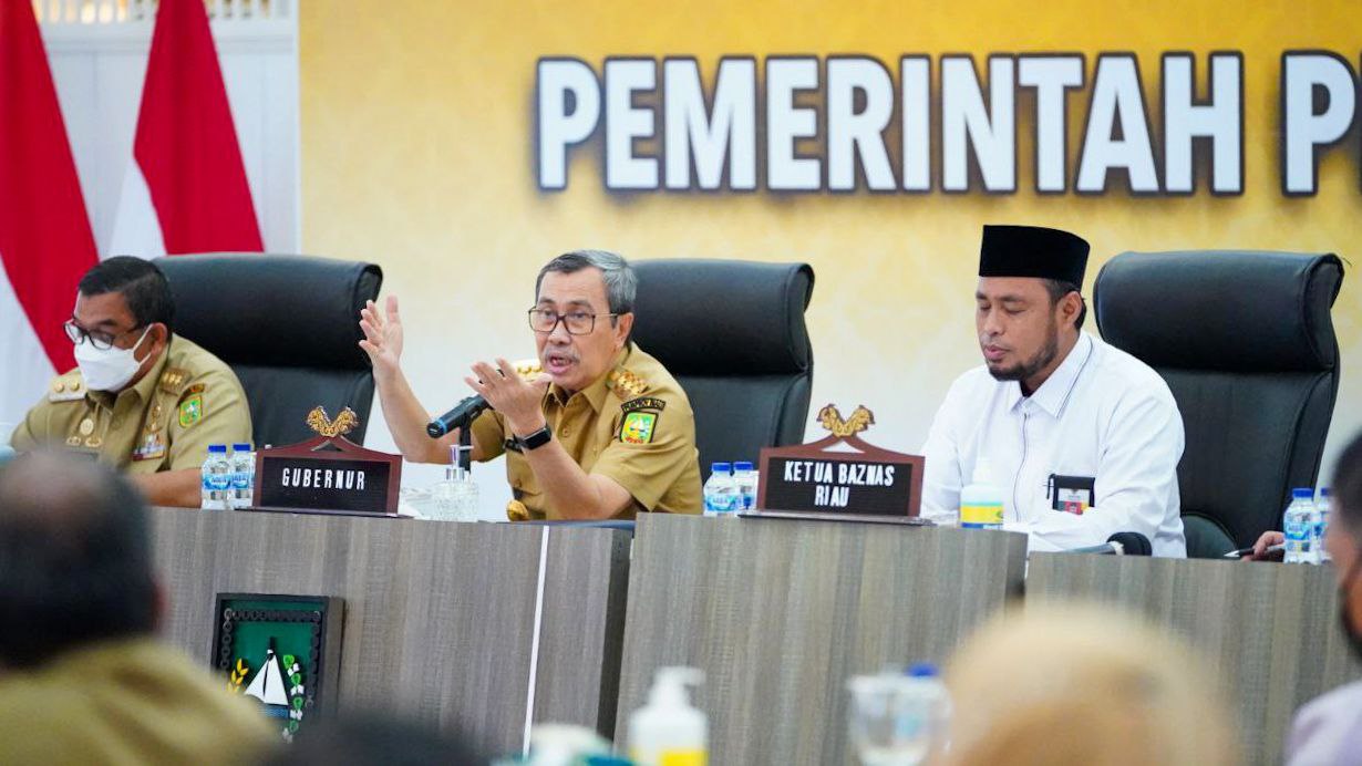 Sedekah, Gaji ASN Muslim di Pemprov Riau Dipotong 2,5 Persen untuk Baznas