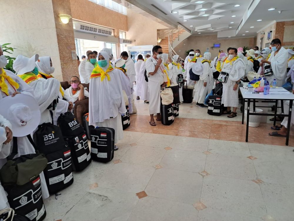 Jamaah Haji Riau Mulai Diberangkatkan ke Arafah