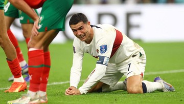 Kata-kata Pertama Ronaldo Usai Portugal Keok di Piala Dunia 2022