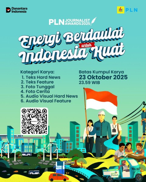 Angkat Karya Terbaikmu, PLN Journalist Awards 2025 Tawarkan Penghargaan untuk Jurnalis Se-Nusantara