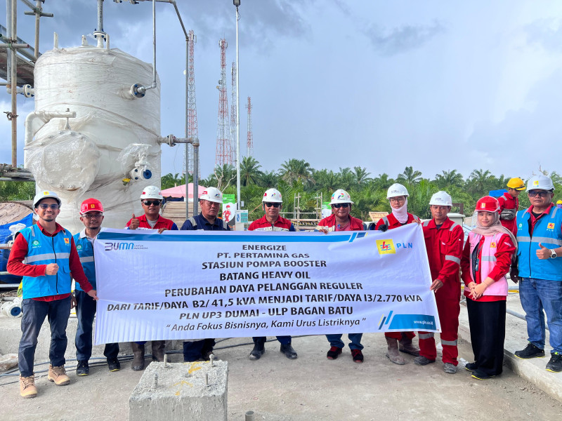 Sinergi PLN dan Pertamina Gas Dorong Ketahanan Energi Nasional dan Perekonomian Riau