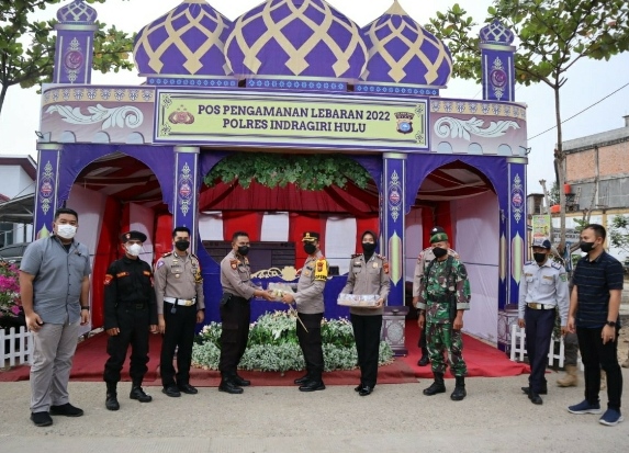 Hari Pertama Operasi Ketupat, Ini Yang Dilakukan Kapolres Inhu