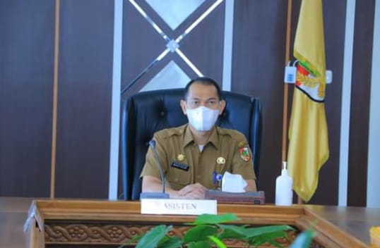 Bahas Penerima Bantuan STB, Asisten III Rakor dengan Menteri Kominfo