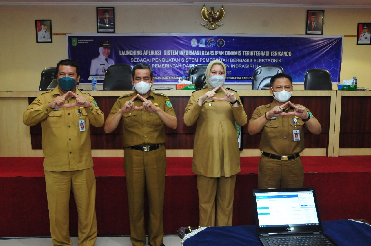 Launching Live Aplikasi Srikandi, Inhu Peringkat Ke 5 se-Jawa dan Sumatera