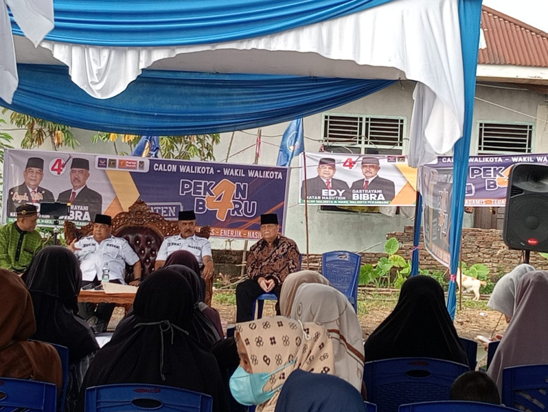 P4TEN Kampanye Keenam di Tuahmadani, Pandapotan: Pilihlah No 4 yang Tak Korupsi