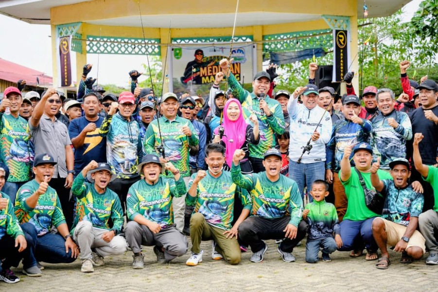 Lewat Meduyan Mancing, Bupati Inhu Tegaskan Penindakan Illegal Fishing