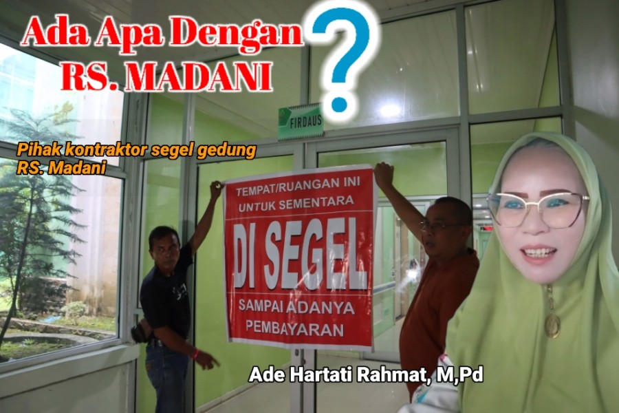 RSD Madani Tersegel, Ade Hartati: Ini Tamparan Keras untuk Pemko Pekanbaru