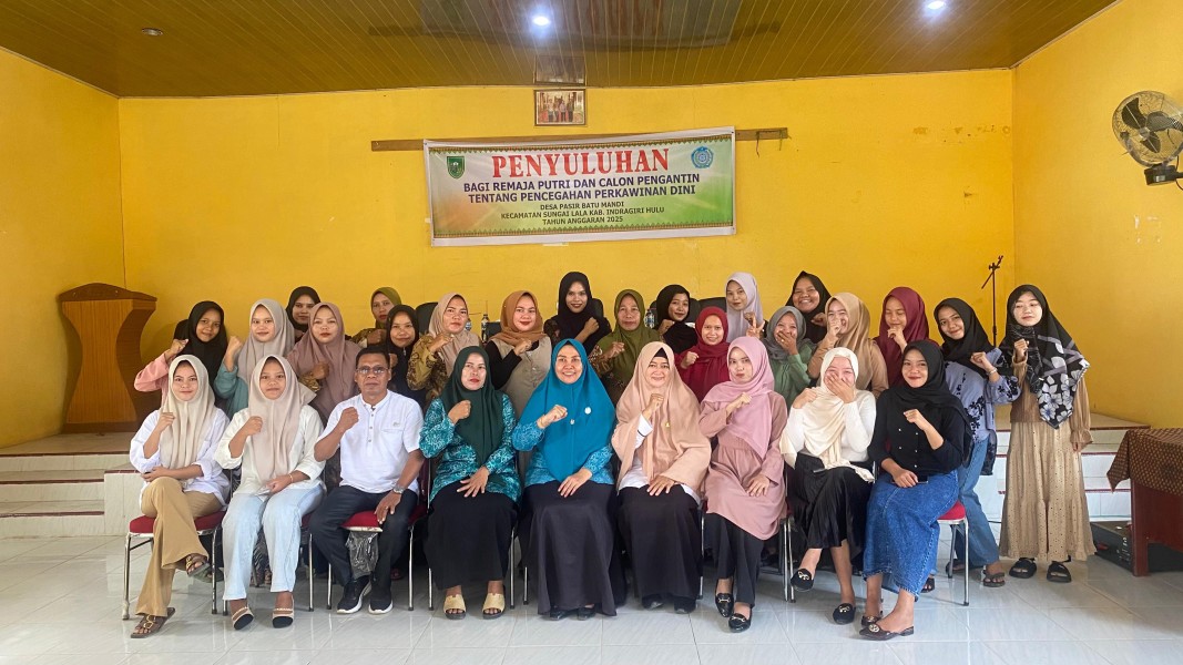 Cegah Pernikahan Usia Dini, Pemdes Pasir Batu Mandi Libatkan Semua Pihak