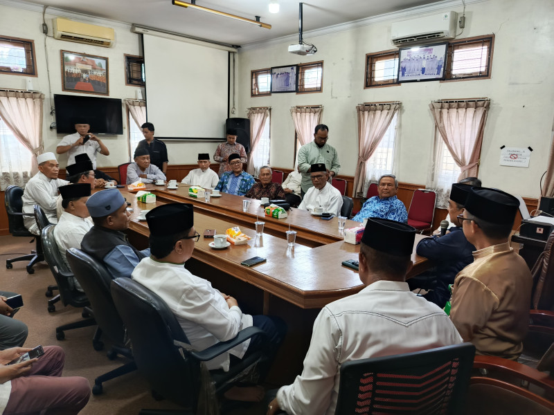 Usai jadi Khatib Jumat di Masjid Baitul Arasy, Balon Walikota Edy Nasution Diundang FKUB Pekanbaru