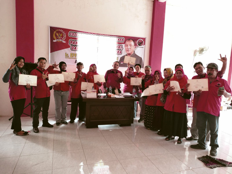 Sosialisasi Empat Pilar Kebangsaan,  Effendi Sianipar : Tumbuhkan Wawasan Kebangsaan dan Cinta Tanah Air