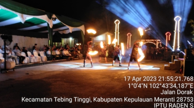 Festival Lampu Colok Tahun 2023 Resmi di Buka Sekda Meranti