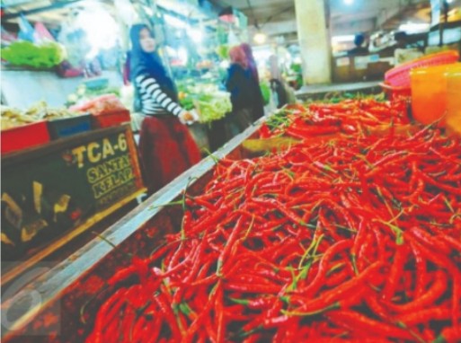 Harga Cabai dan Telur Naik