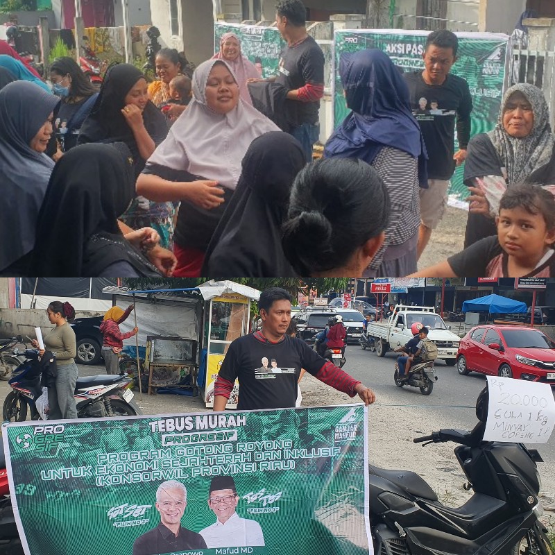 Minyak Goreng Mahal di Daerah Kaya Sawit, Progresif Riau Jual Murah Lewat Aksi 'Tebus Murah'