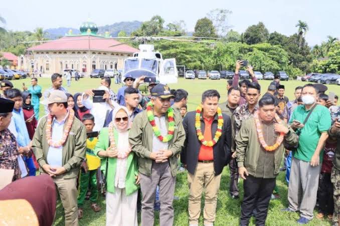 Sandiaga Uno Saksikan Peresmian 50 Desa Kreatif di Kampar
