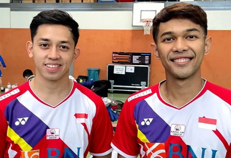 Tim Ganda Putra Indonesia akan Hadapi Malaysia di Semifinal Swiss Open