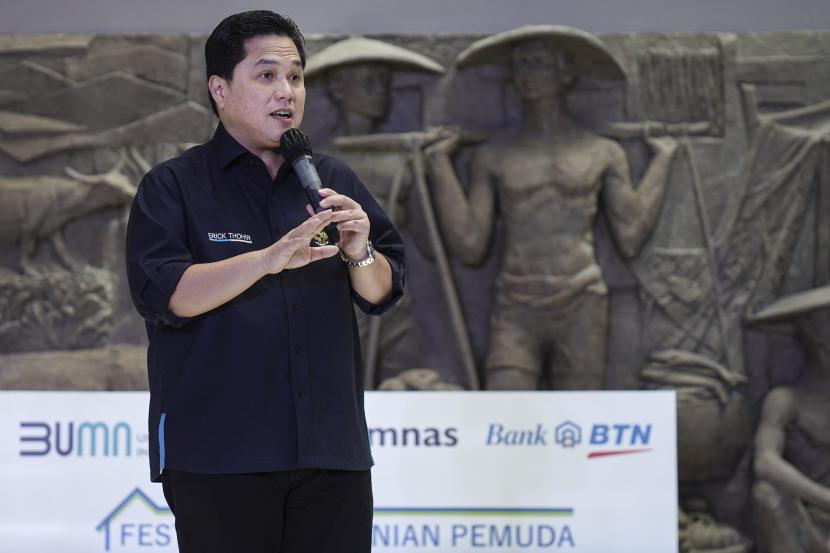 Erick: Pupuk Salah Satu Kunci Ketahanan Pangan, Jadi tak Boleh Langka