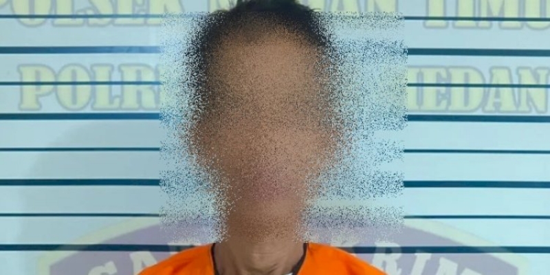 Lansia Pendorong Lurah hingga Masuk Parit Resmi Tersangka