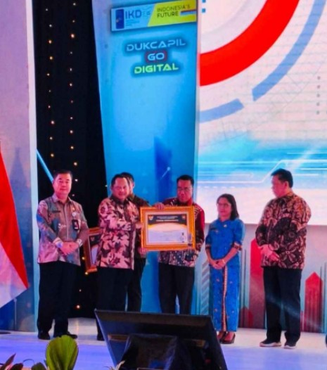 Bengkalis Raih Dukcapil Prima Award dari Mendagri