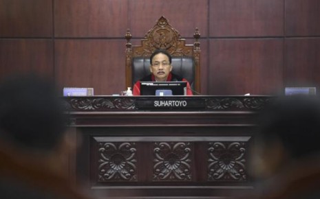 MK Tegur KPU gegara Banyak Salah Tulis di Dokumen Petitum Sengketa Pileg