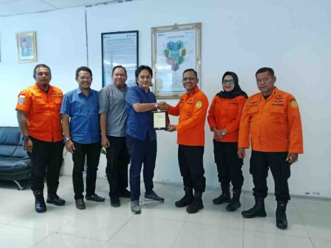 Selain Tinjau Unit Siaga SAR dan Kapal RB 218 di Dumai, Kakansar Pekanbaru Juga Bahas Perpanjangan Pinjam Pakai Kantor dengan Pelindo