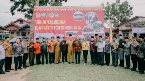 Perjuangkan Aspirasi Santri Ponpes Nurul Huda, Ketua LDII: Rusun Santri Dibangun Berkat Pak Effendi Sianipar