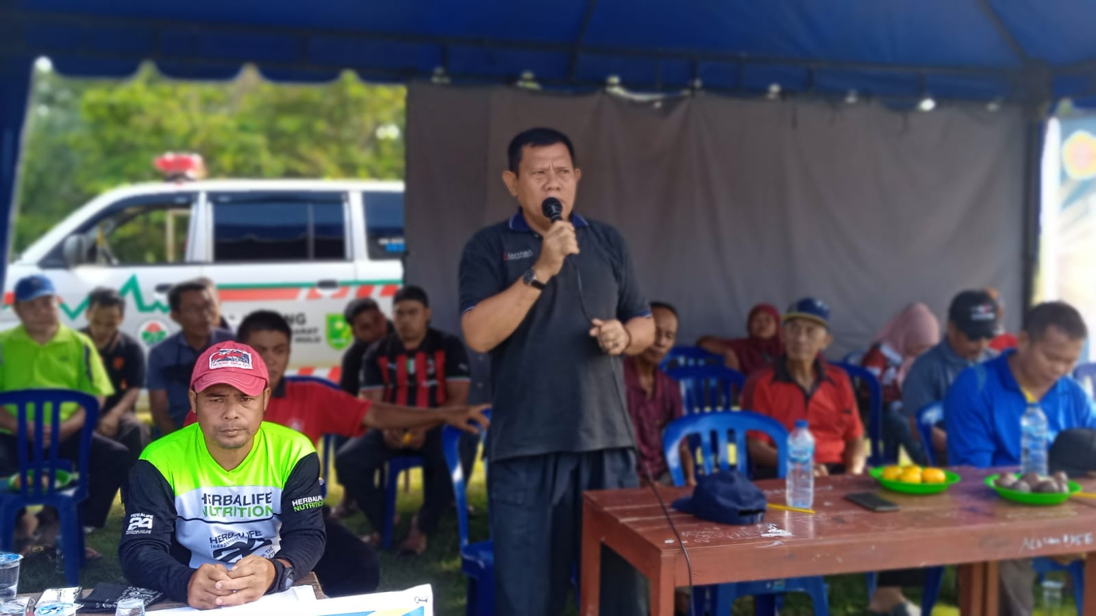 Buka Turnamen Mini Soccer 2022 Karang Taruna CUP II Desa Redang, Ini Pesan Atan SP