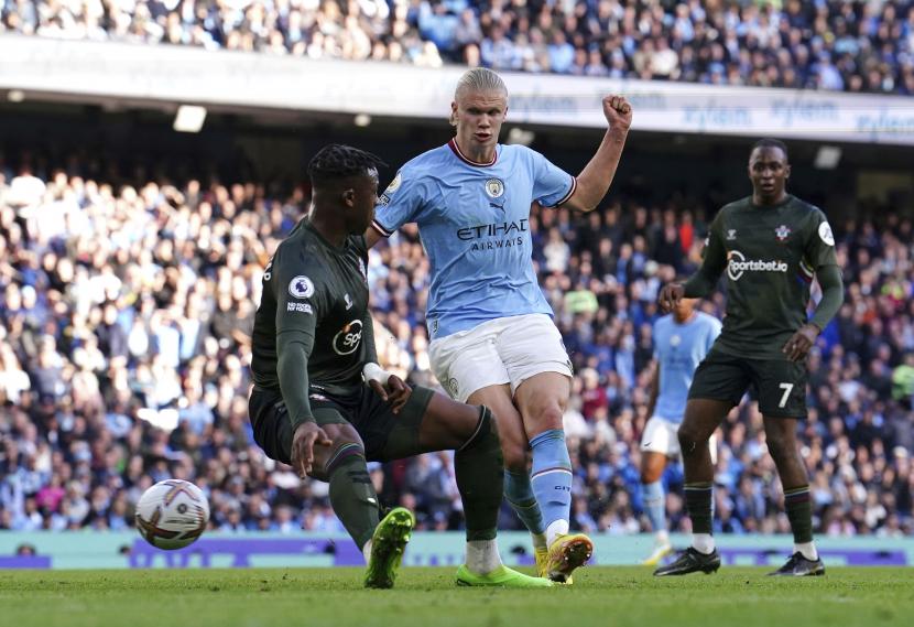 Haaland Sudah Resmi Lewati Rekor Gol Lionel Messi