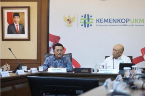 Ketua KPPU Temui Menteri Koperasi, Bahas Pentingnya UU Pasar Digital