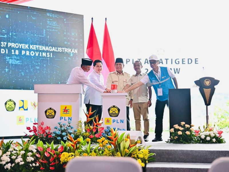Presiden Prabowo Resmikan Proyek Ketenagalistrikan Terbesar di Dunia, Perkuat Energi Bersih di Indonesia