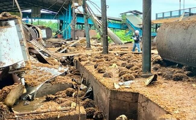 Mesin Rebusan Pabrik Sawit PT SBS Meledak, Dua Pekerja Tewas