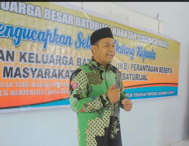 Dodi Irawan Narasumber Halal Bi Halal di IKB Nusantara Dengan Masyarakat Kenegerian Baturijal