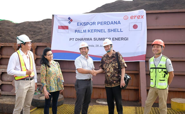 DSNG Ekspor Cangkang Sawit 10.500 Ton Ke Jepang
