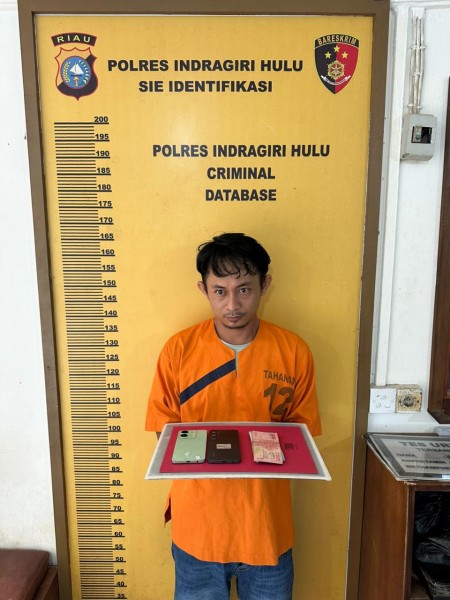 Polres Inhu Tangkap DPO Narkoba Nurul, Buron Ditelusuri Hingga ke Penginapan