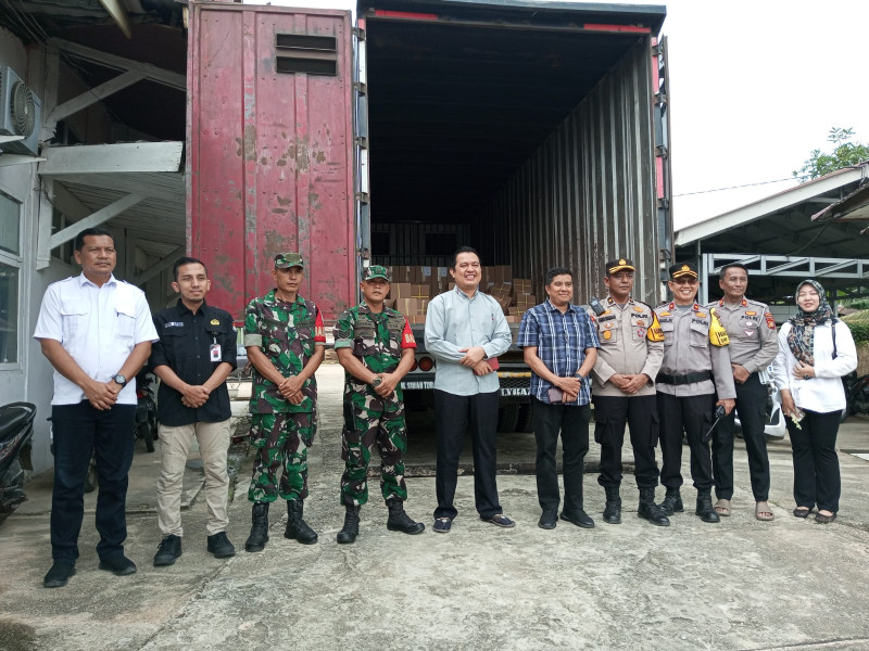 KPU Inhu Terima Surat Suara, Persiapan Pilkada Semakin Matang