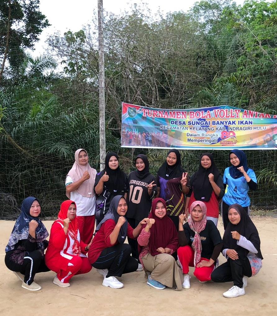 Desa Sungai Banyak Ikan Meriahkan HUT ke-80 RI dengan Berbagai Lomba Rakyat