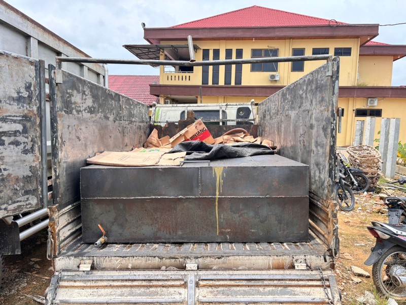 Terbongkar! Komplotan Penyelewengan Bio Solar Bersubsidi di Inhu, Gunakan Tangki Modifikasi