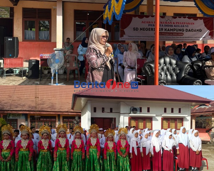 Pelepasan Sederhana, Kenangan Mendalam: SDN 019 Kampung Dagang Lepas Siswa Kelas VI