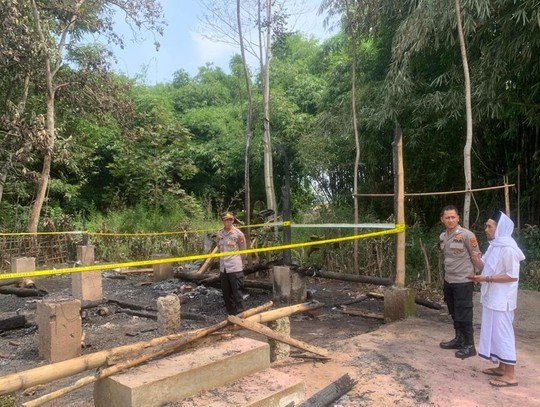 Miris, Pemuda Nekat Bakar Ponpes Karena Ditegur Ustaz