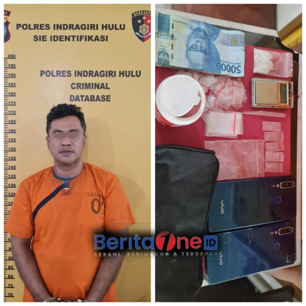 2,60 Gram BB Berhasil Diamankan Satresnarkoba Polres Inhu