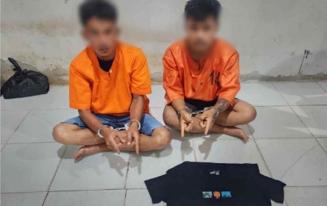 Dua Jambret Diringkus Polres Bengkalis