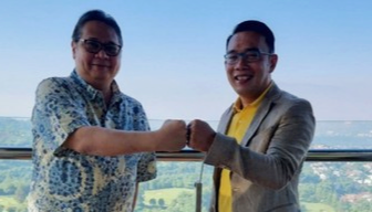 Airlangga Umumkan Ridwan Kamil Jadi Kader Golkar Hari Ini