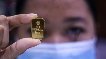 Harga Emas Hari Ini, Naik Jadi Rp984 Ribu per Gram