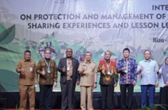 Belajar Penanganan Gambut,  14 Negara Berkunjung ke Riau