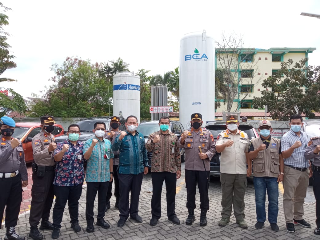 Satgas Covid-19 Pekanbaru Tinjau BOR dan Ketersediaan Obat