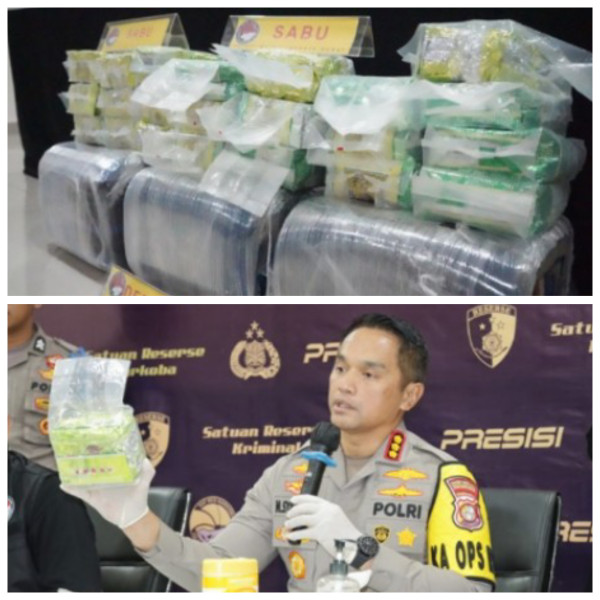 Bongkar Sindikat Jaringan Narkoba Internasional, Polres Metro Jakbar Sita 30kg Sabu Siap Edar Malam Tahun Baru