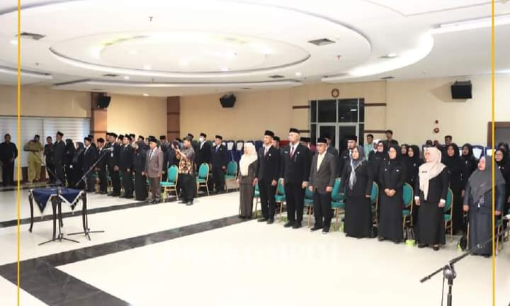 Pelantikan Pejabat Administrator dan Pengawas di Lingkungan Pemerintah Kabupaten Indragiri Hulu